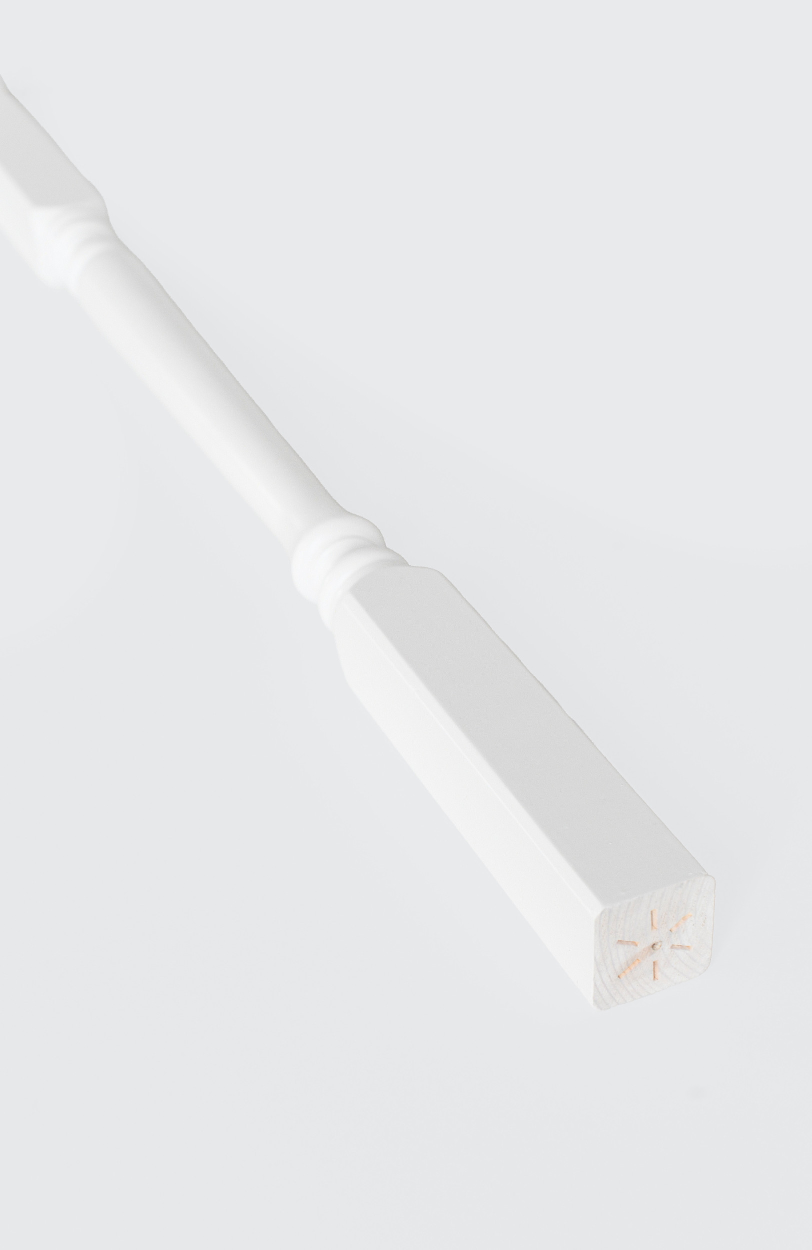 Sile puidust baluster jm14 900x41x41mm valge